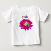 オーダーメイド ハチドリ 赤ちゃん Tシャツ (正面)