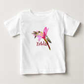 オーダーメイド ハチドリ 赤ちゃん Tシャツ (正面)