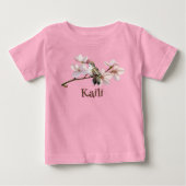 オーダーメイド ハチドリ 赤ちゃん Tシャツ (正面)