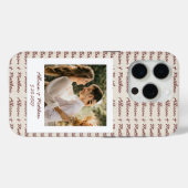 オーダーメイド ハネムーンギフト 妻&夫 スマホケースセット Case-Mate iPhoneケース (裏面 (横))