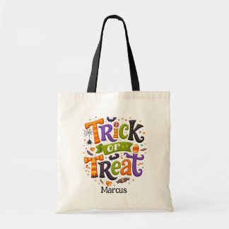 オーダーメイド ハロウィン トリック オア トリートバッグ トートバッグ