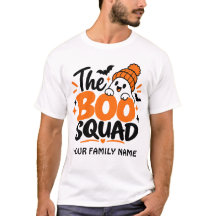 オーダーメイド ハロウィンTシャツ The Boo Squad