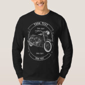 オーダーメイド バイク ライダー ギフト アイデア Tシャツ (正面)