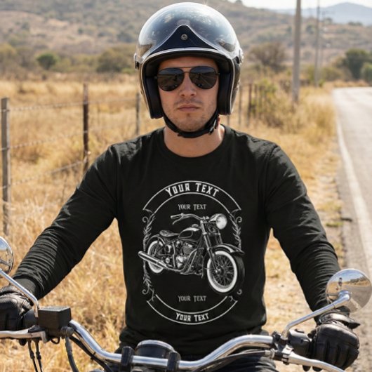 オーダーメイド バイク ライダー ギフト アイデア Tシャツ