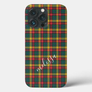 オーダーメイド バカンタン ブキャナン タータン 母 誕生日 iPhone 13 PROケース