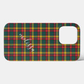 オーダーメイド バカンタン ブキャナン タータン 母 誕生日 Case-Mate iPhoneケース (裏面 (横))