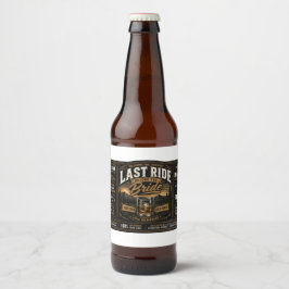 オーダーメイド バチェラー・パーティー ビール瓶ラベル ビールラベル