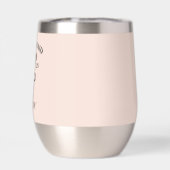 オーダーメイド バチェロレッテパーティー 花嫁の友達 ワインタンブラー (背面)