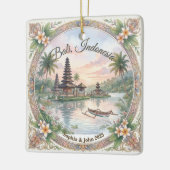 オーダーメイド バリ Indonesia 旅行 オリジナル雑貨 セラミックオーナメント (左)