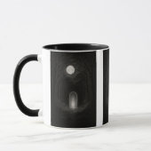 オーダーメイド バースデーマグカップ - 名前入り コーヒー カップ (左)