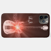 オーダーメイド バーニングギター デザイン Case-Mate iPhoneケース (裏面(横))