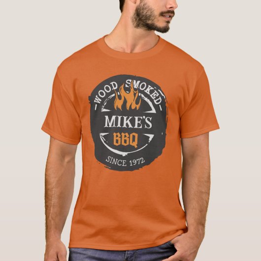 オーダーメイド バーベキュー Tシャツ (正面)