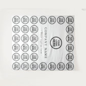 オーダーメイド ビジネス イベント コーポレート パーティー タペストリー (正面(横))