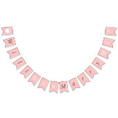 オーダーメイド ピンク プロポーズ 自宅で結婚してくれる？ バンティングフラッグ (全)