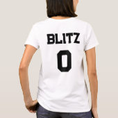 オーダーメイド ファンウェア Blitz Tシャツ (裏面)