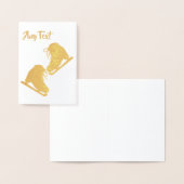 オーダーメイド フィギュア スケート 箔カード (ディスプレー)