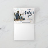 オーダーメイド フィッシング 父の日 カード (内部)