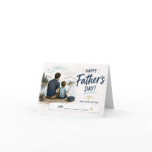 オーダーメイド フィッシング 父の日 カード