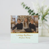 オーダーメイド フォトフレーム クリスマス&ニューイヤー シーズンカード (スタンド正面)