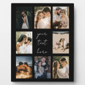 オーダーメイド フォト コラージュ 家族 写真 フォトプラーク (正面)