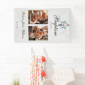 オーダーメイド フォト コラージュ 洗礼 誕生 背景 横断幕 (インサイチュ)