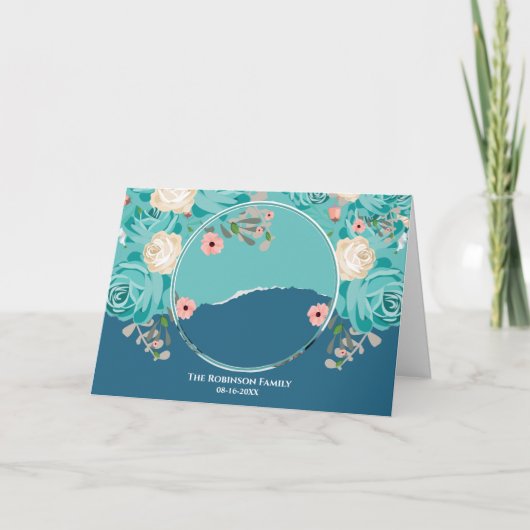 オーダーメイド フォト ファミリー パーソナライズ カード (正面)