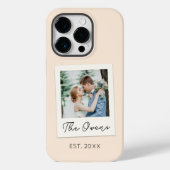 オーダーメイド フォト 記念日 カップル 新婚 家族 Case-Mate iPhoneケース (裏面)