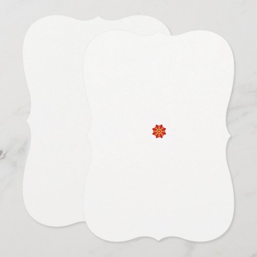 オーダーメイド フラット ノートカード | テーブル プレイスクカード (正面/裏面)