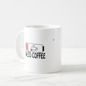 オーダーメイド フラワー 陶器 コーヒーマグ コーヒーマグカップ (正面左)