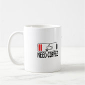 オーダーメイド フラワー 陶器 コーヒーマグ コーヒーマグカップ (左)