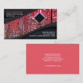 オーダーメイド フランス製コンピュータービジネスカード 名刺 (正面/裏面)