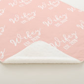 オーダーメイド ブッシュ ブライズ＆グルーム ブランケット, ミセス＆ミスター ギフト シェルパブランケット (3/4)