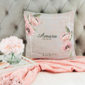 オーダーメイド ブライダル スロー ピロー – 花嫁 クッション