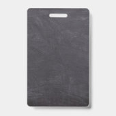 オーダーメイド ブラックボード 名前 日付 VIP アクセスパス バッジ (裏面)