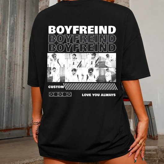 オーダーメイド ブートレグTシャツ 90年代風 彼氏用 Tシャツ