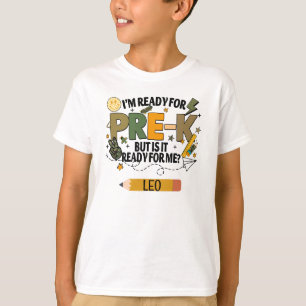 オーダーメイド プレK準備OK Tシャツ