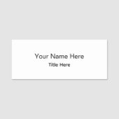 オーダーメイド プロフェッショナル 社員 クラシック 名札 (正面)