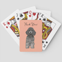 オーダーメイド プードル 犬 ペット トランプ