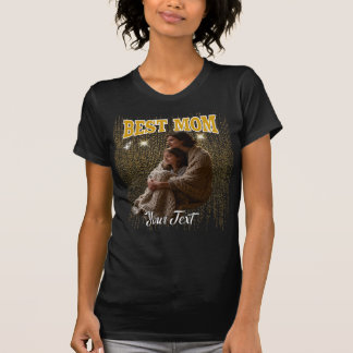 オーダーメイド ベストママ 写真Tシャツ Tシャツ