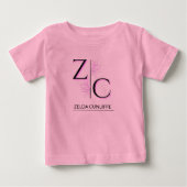 オーダーメイド ベビー 半袖Tシャツ ベビーTシャツ (正面)