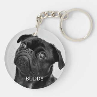 オーダーメイド ペットの写真 犬好きな人への思い出の品 キーホルダー