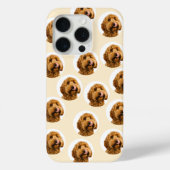 オーダーメイド ペット 写真 カスタム 犬の顔 Case-Mate iPhoneケース (裏面)