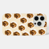 オーダーメイド ペット 写真 カスタム 犬の顔 Case-Mate iPhoneケース (裏面 (横))