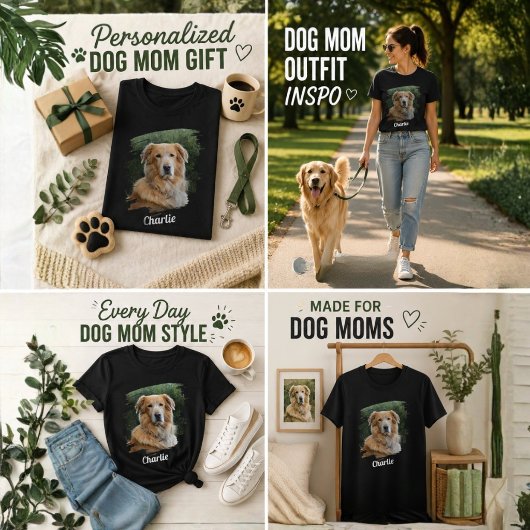 オーダーメイド ペット 写真 名前 Tシャツ