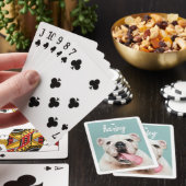 オーダーメイド ペット 犬 名前 写真 トランプ (インサイチュ)