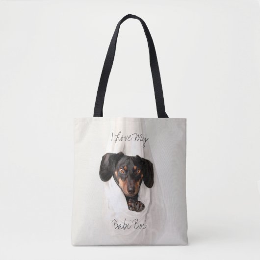 オーダーメイド ペット 犬 猫 トートバッグ (正面)