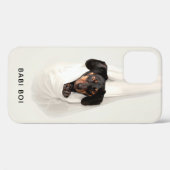 オーダーメイド ペット 犬 猫 iPhone/iPadケース Case-Mate iPhoneケース (裏面 (横))
