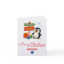 オーダーメイド ペンギンクリスマスカード
