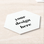 オーダーメイド ペーパーコースター (アングル)