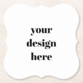 オーダーメイド ペーパーコースター (正面)